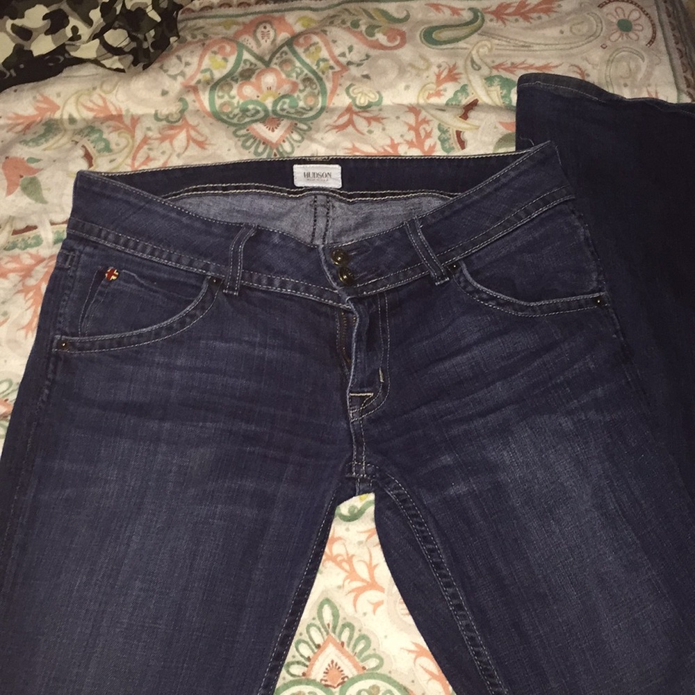 Hudson dark blue jeans